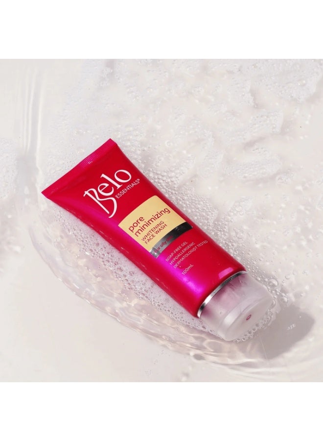 Belo Essentials pore minimizing Whitening Face Wash 100ml - Image 2